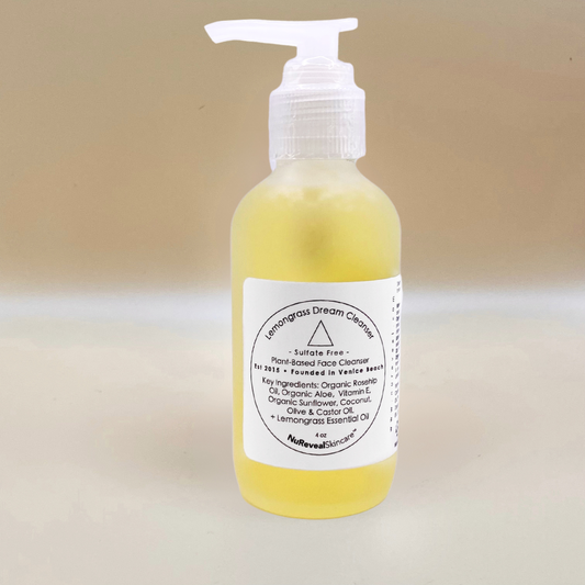 LEMONGRASS DREAM △ Gentle Foaming Facial Cleanser - Sulfate Free!