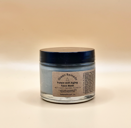GREEN REMEDY △ Potent Anti-Aging Face Mask - New Batch!