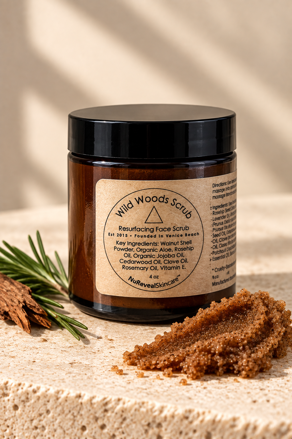 WILD WOODS △ Resurfacing Face Scrub