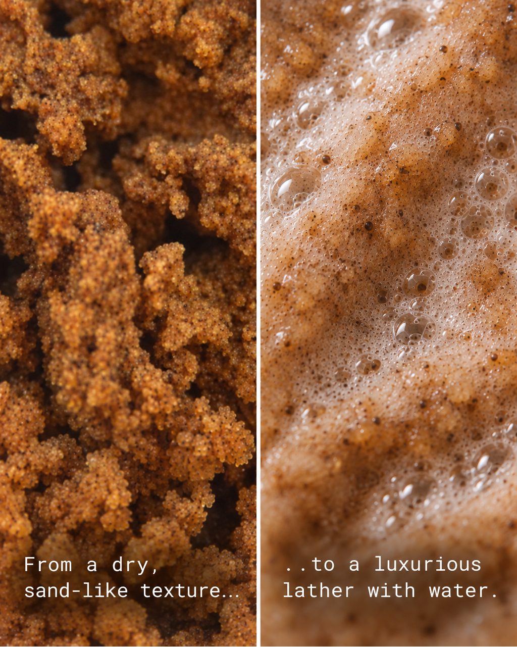 BRIGHT STAR SCRUB △ Resurfacing Face & Lip Polish