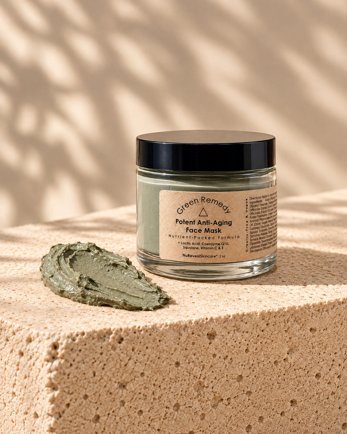 GREEN REMEDY △ Potent Anti-Aging Face Mask - New Batch!