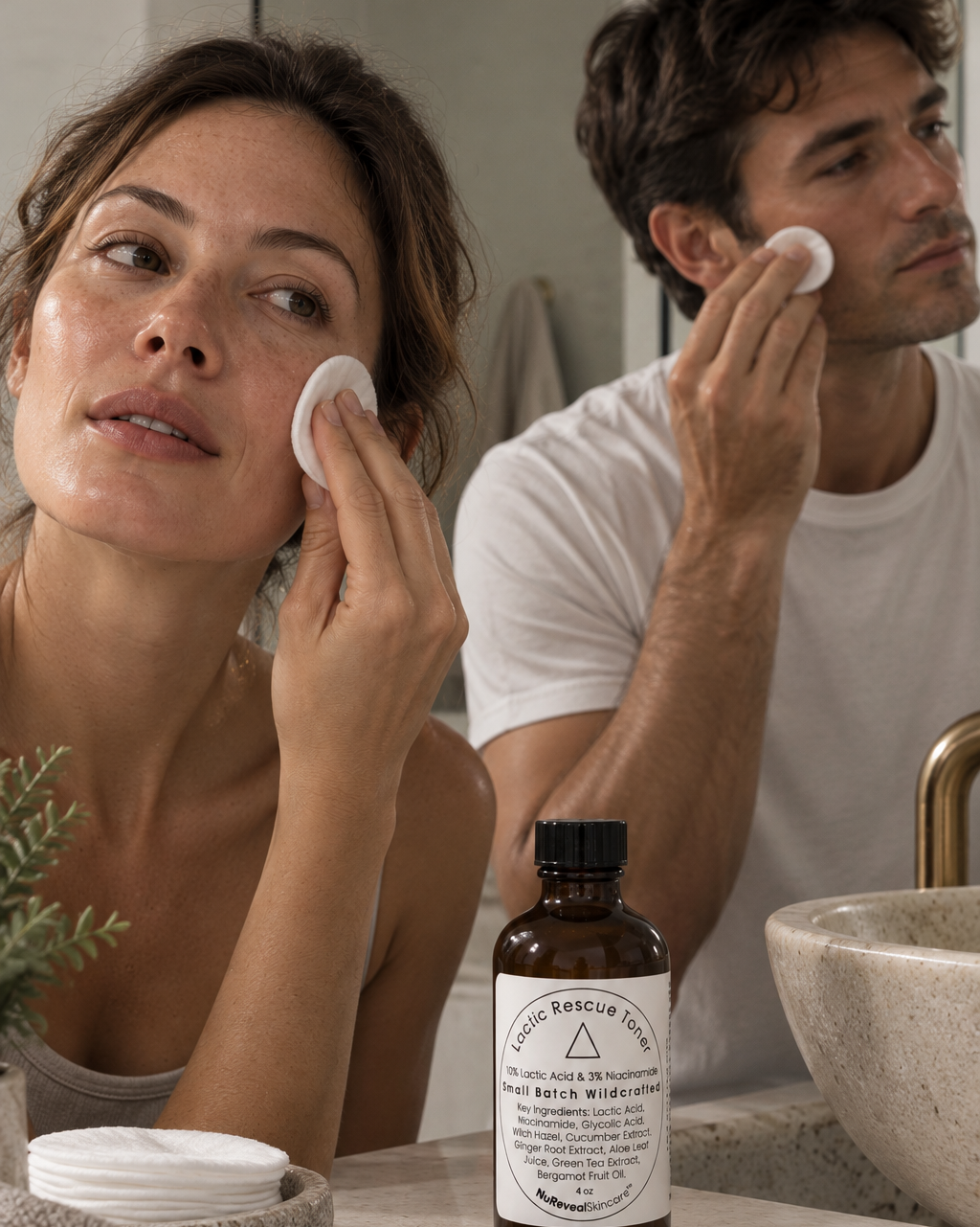 LACTIC RESCUE TONER △ Niacinamide + Glycolic Acid - For ultra-sensitive skin