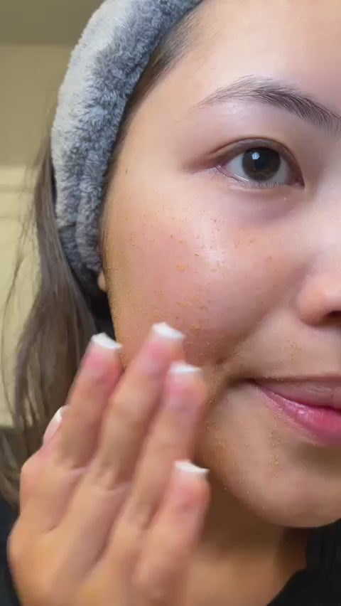 BRIGHT STAR SCRUB △ Resurfacing Face & Lip Polish