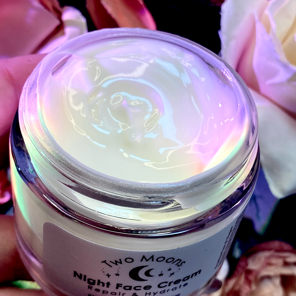 TWO MOONS ☾☾ NIGHT FACE CREAM - Repair & Hydrate - NEW FORMULA!