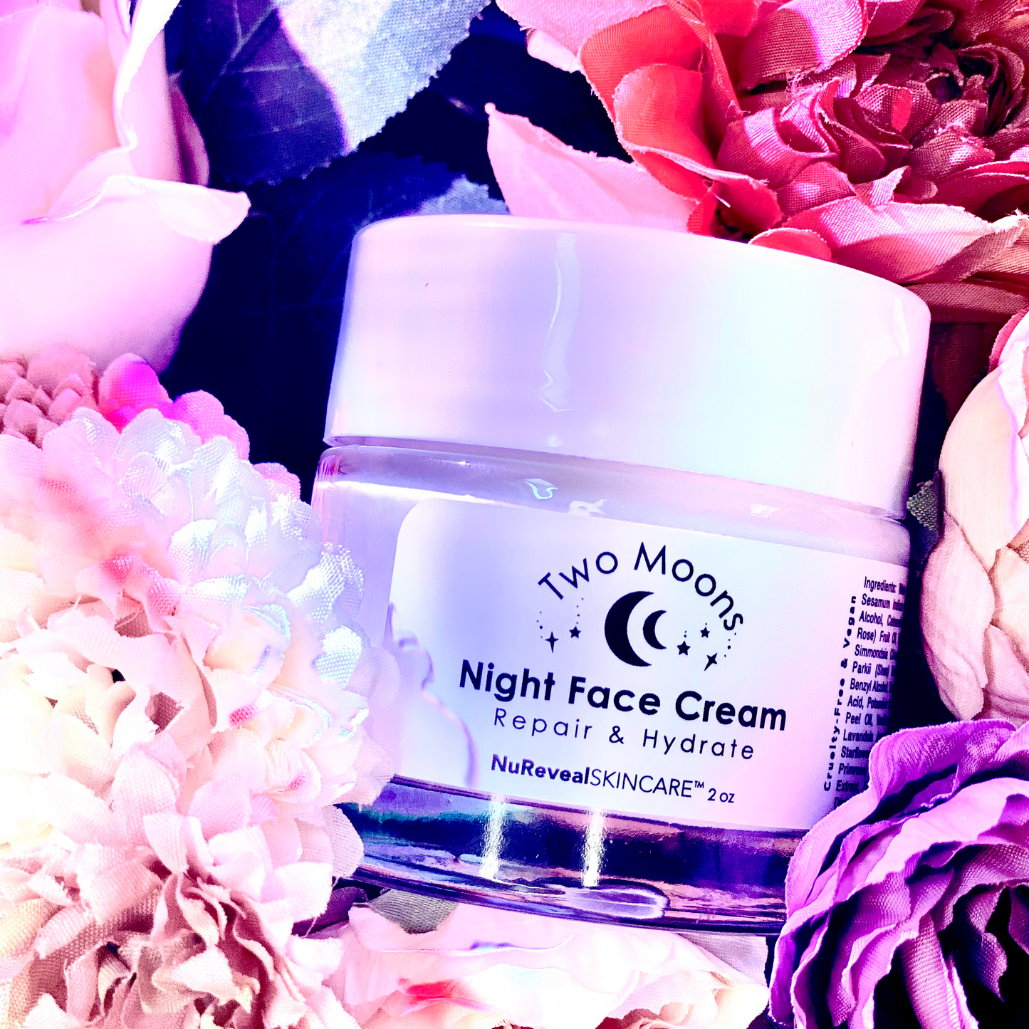 TWO MOONS ☾☾ NIGHT FACE CREAM - Repair & Hydrate